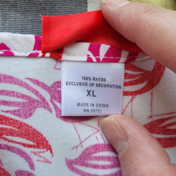 Josie Natori Flamenco Sleepshirt, VGUC, Size XL - Picture 8 of 9